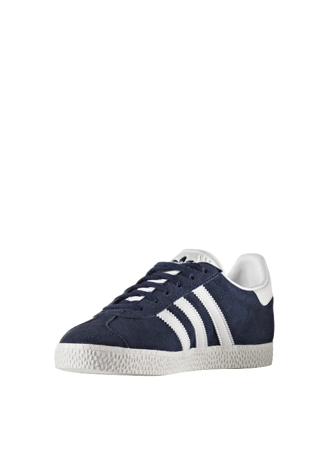 adidas Adidas GAZELLE J Blue CASUAL Trainers FOR JUNIOR BOYS AND GIRLS 6.5
