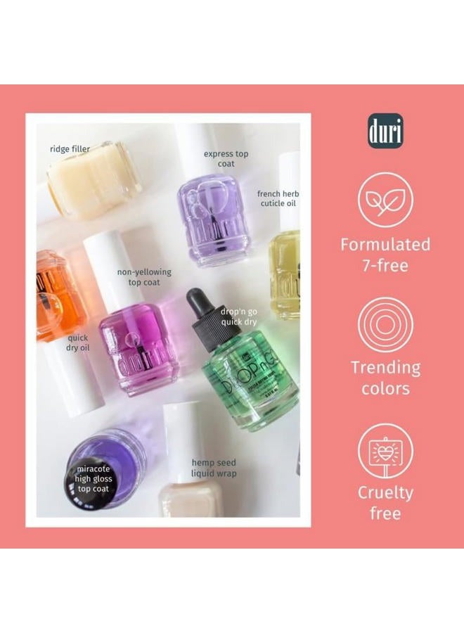 duri Herbatherapy Cuticle Drops for Damaged Cuticle, Blend of Natural Oils and Herb Extracts Treatment, by Duri Cosmetics - Image 4