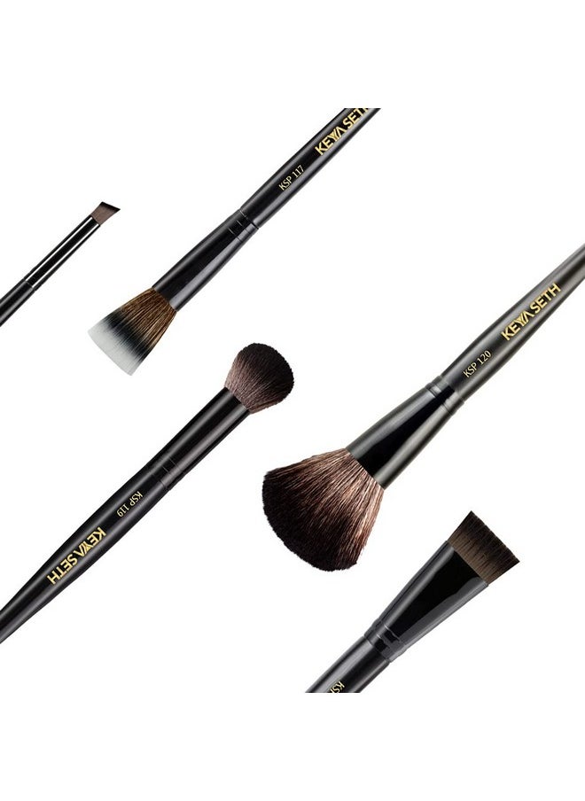 Keya Seth Aromatherapy Keya Seth Professional 5Pcs Basic Blending Brush Set  - Image 2