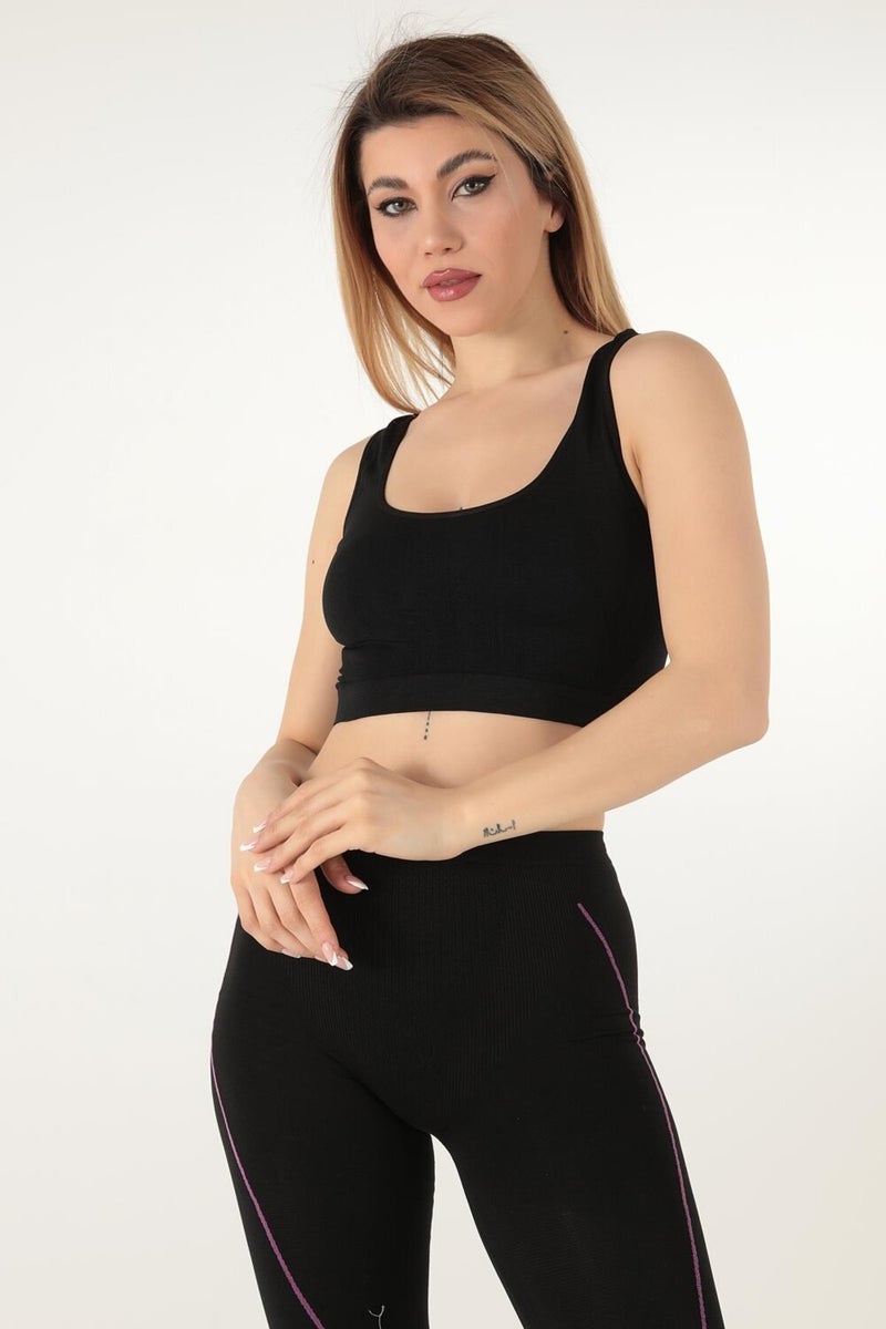 Miorre Seamless Unsupported Thick Strap Sports Bra - Image 2