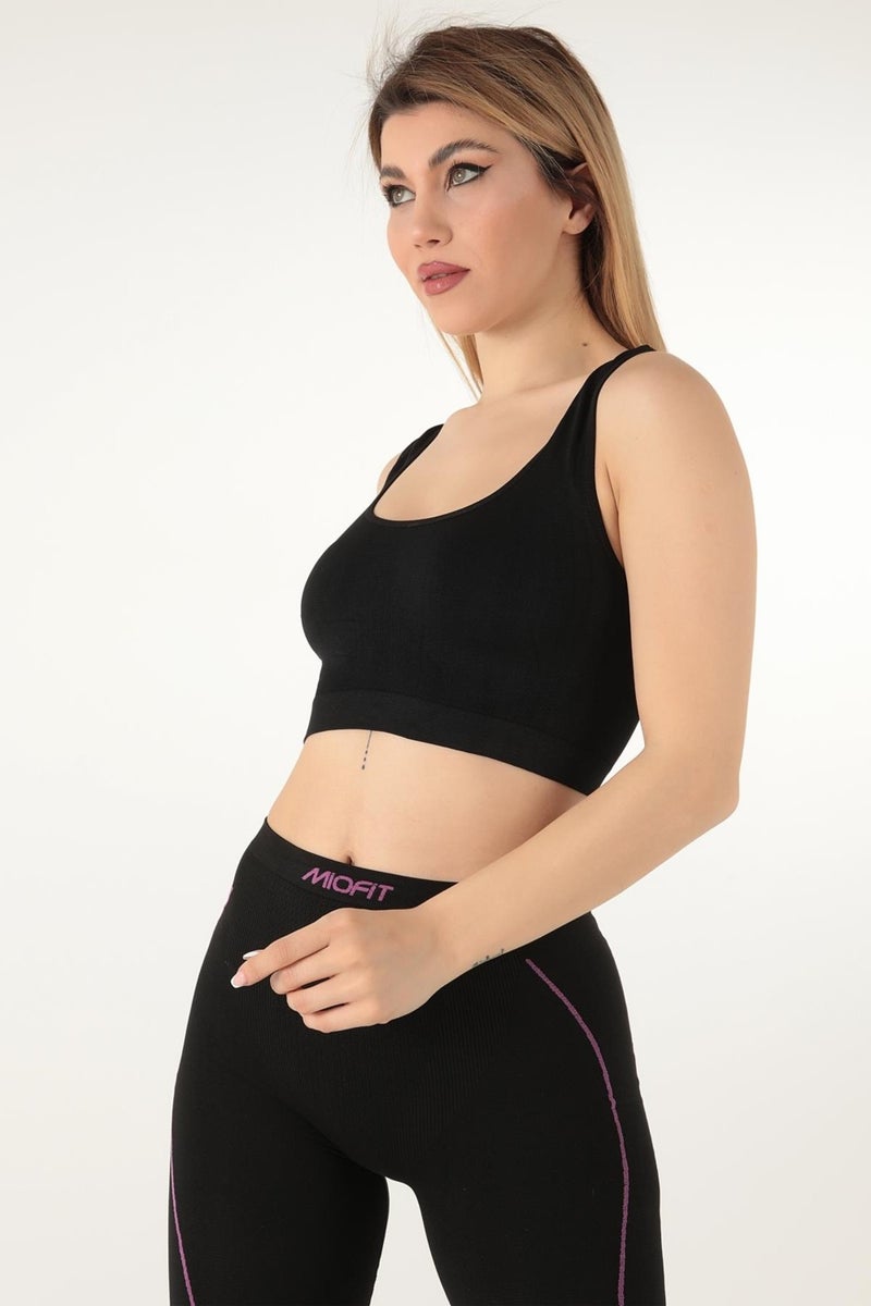 Miorre Seamless Unsupported Thick Strap Sports Bra - Image 4