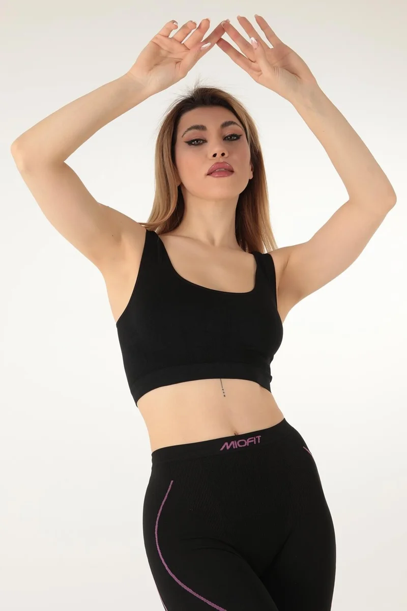 Miorre Seamless Unsupported Thick Strap Sports Bra