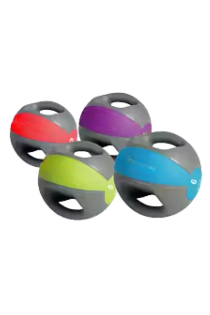 MDBuddy MDBuddy Custom Rubber Exercise Ball with Dual Grip and Weighted Ball Handles - Image 1