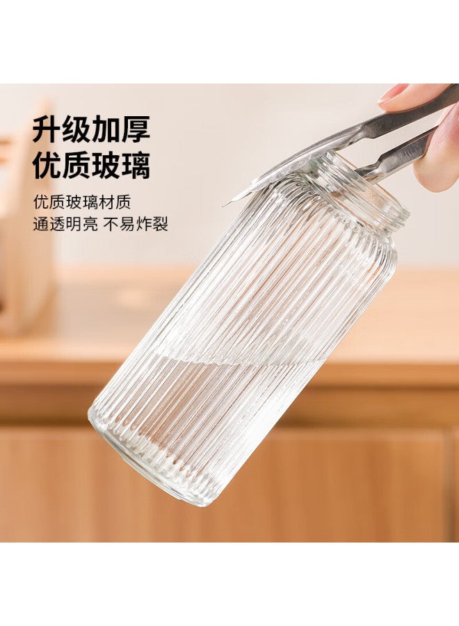 Bj Baijie Seasoning Bottle Salt Shaker Bbq Spice Jar Pepper Powder Container 200ml - Image 5