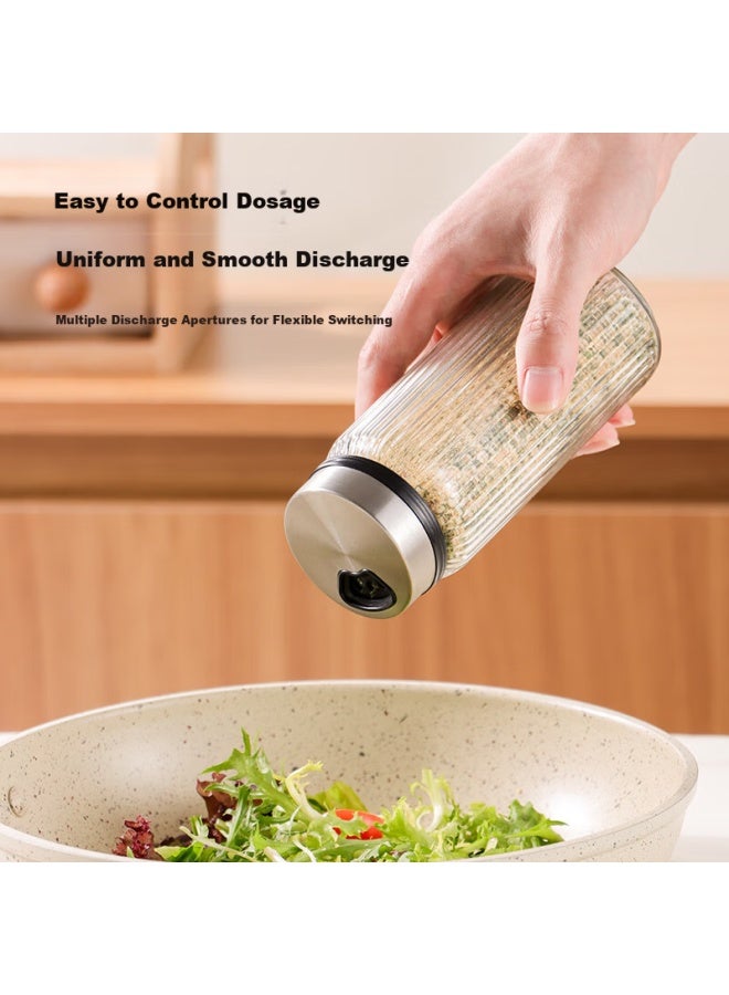 Bj Baijie Seasoning Bottle Salt Shaker Bbq Spice Jar Pepper Powder Container 200ml - Image 2
