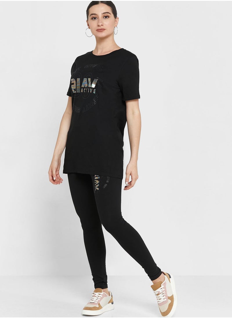 RIVER ISLAND - High Waist Leggings - Image 1