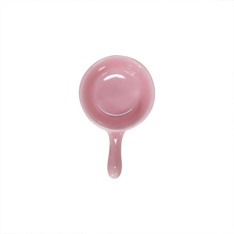 Albedel Pink 6 pcs Porcelain Soy Sauce Dish Ceramic Dip Dipping Mini Small Bowls Plate 101 oz wHandle for Dinner Baking BBQ and Cooking - Image 2