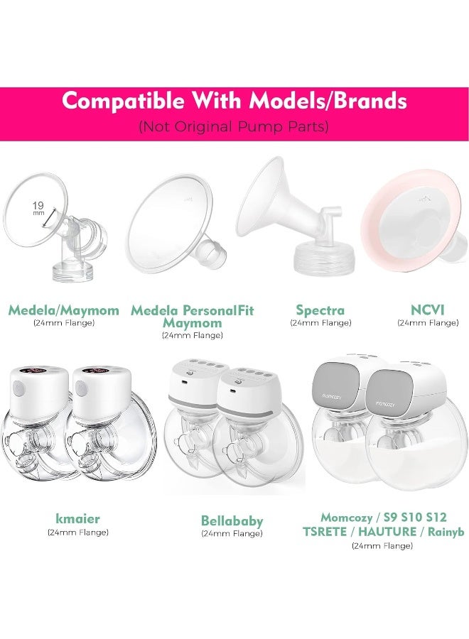 Durceler 15mm Flange Insert Compatible with Various Breast Pumps - Image 3