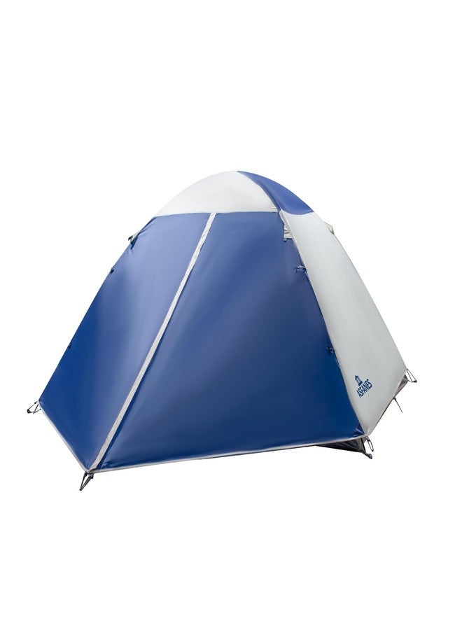 ASFANES Screened Camping Tent, 4 Person Waterproof, Haven Tent, Backpack Double Layer Shelter, Easy Setup and Portable for Outdoor, Picnic, Navy Blue. - Image 1