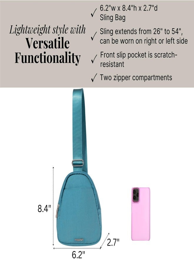 Baggallini Double Zip Mini Sling - Image 4