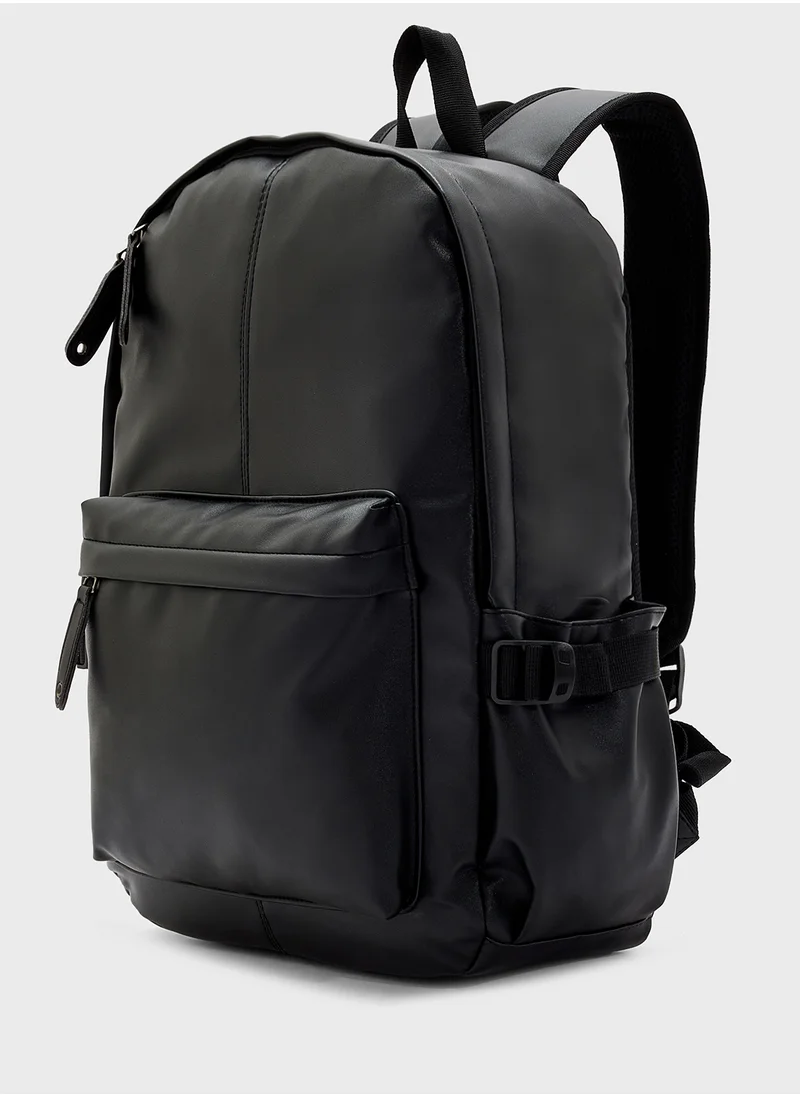 Robert Wood Padded Back Support Casual Backpack