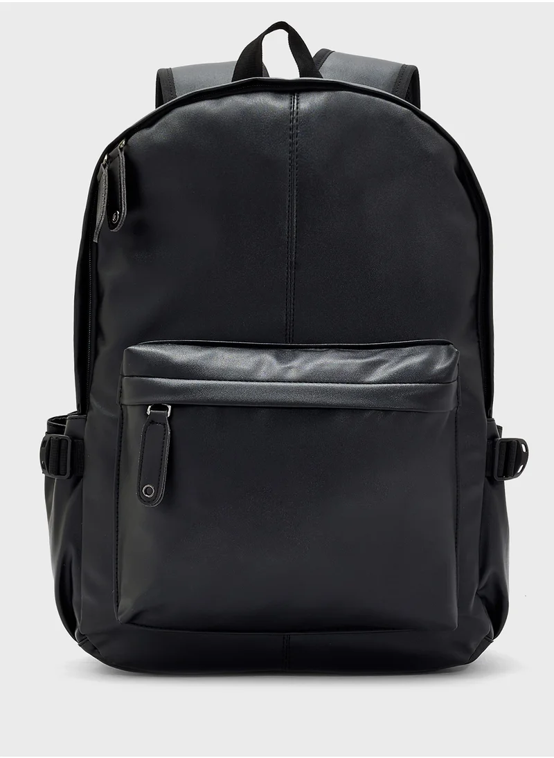 Robert Wood Padded Back Support Casual Backpack