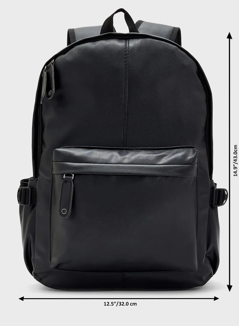 Robert Wood Padded Back Support Casual Backpack