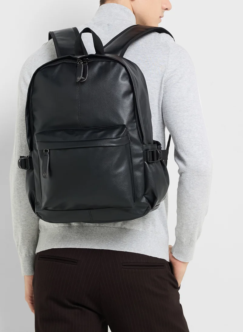 Robert Wood Padded Back Support Casual Backpack