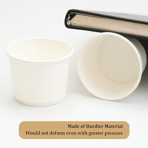 PARICOTT 100ml – 100 Cups | White Plain Paper Cups | Eco-Friendly & Recyclable Disposable Cups for Juice, Water, Cold Drinks, Cocktails | Ideal for Parties, Weddings, Events, Office & Everyday Use - Image 5