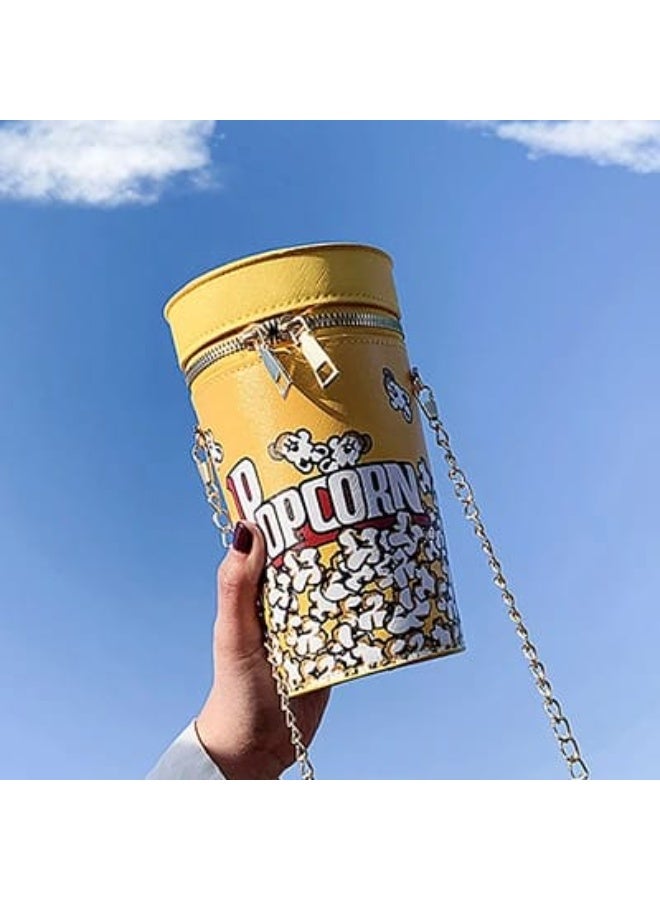 Creative Juice Cup Shaped Crossbody Bag – Novelty Shoulder Purse with Chain Strap for Women & Girls - Image 3