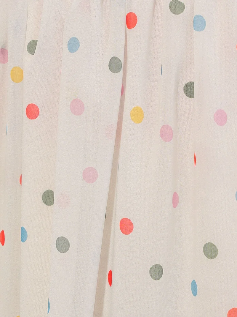 Big Dart Multicolor BDART High-Waist Polka Dot Maxi Skirt for Women | Best Price UAE