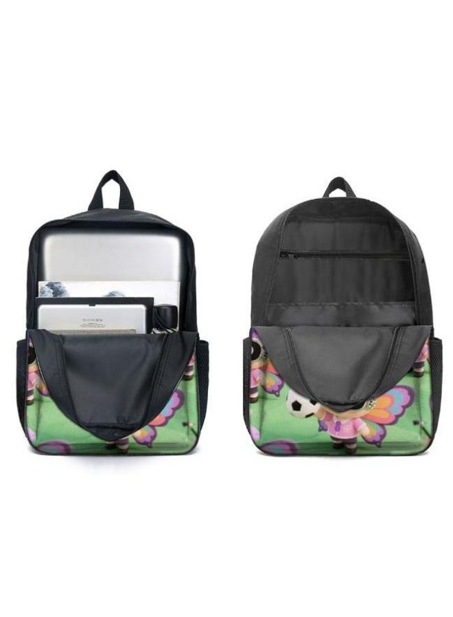 Bright Li Fire Unlock the new fashion of childish fun! Three-piece set of bags, cartoon elements for children and teenagers (students, children, friends' outings, mountain climbing, schooling, etc. can be used) - 4 - Image 4