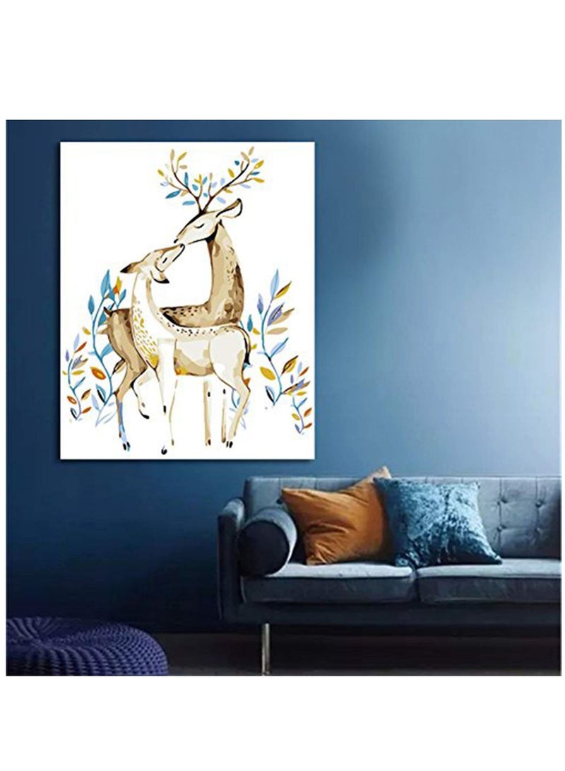 Y&D DIY Paint by Numbers for Adults & Kids Acrylic Wall Art Home Office Calming Relaxation Color Number Activity Kit Canvas Beginners Experts  - Image 2