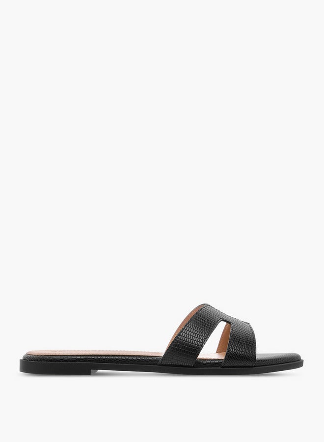 Celeste Women's Cutout Detail Slip-On Sandals  - Image 3