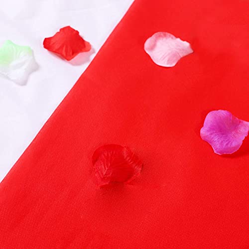 YADI Red Carpet Runner for Party, 2 x 15 ft, Non-Woven Polyester Fabric Aisle Runner for Wedding Ceremony, Hollywood Red Carpet for VIP Awards Night Theme Party Decorations - Image 5