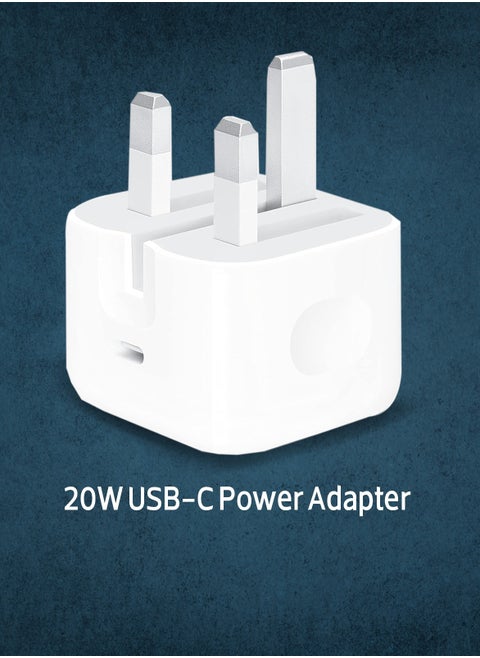 USB C Power Adapter 20W Folding Pins
