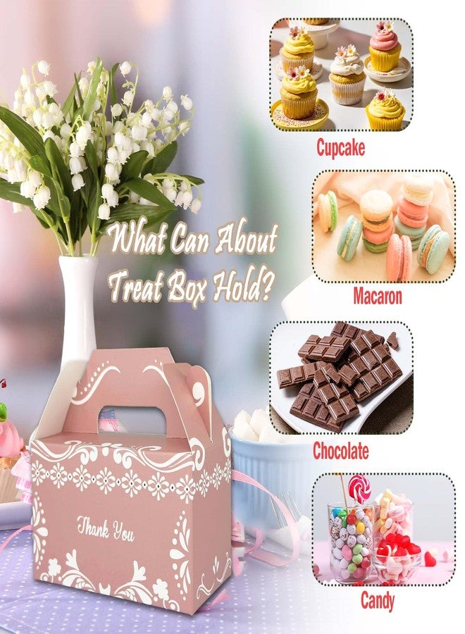 RVEAFA 24 Pack Platos De Barro Mexicanos Party Favor Small Boxes Pink Cielito Lindo Baby Shower Decoration Treat Boxes for Snacks Candy Cookie Cake Toys Boxe for Wedding Birthday Party Favors - Image 4