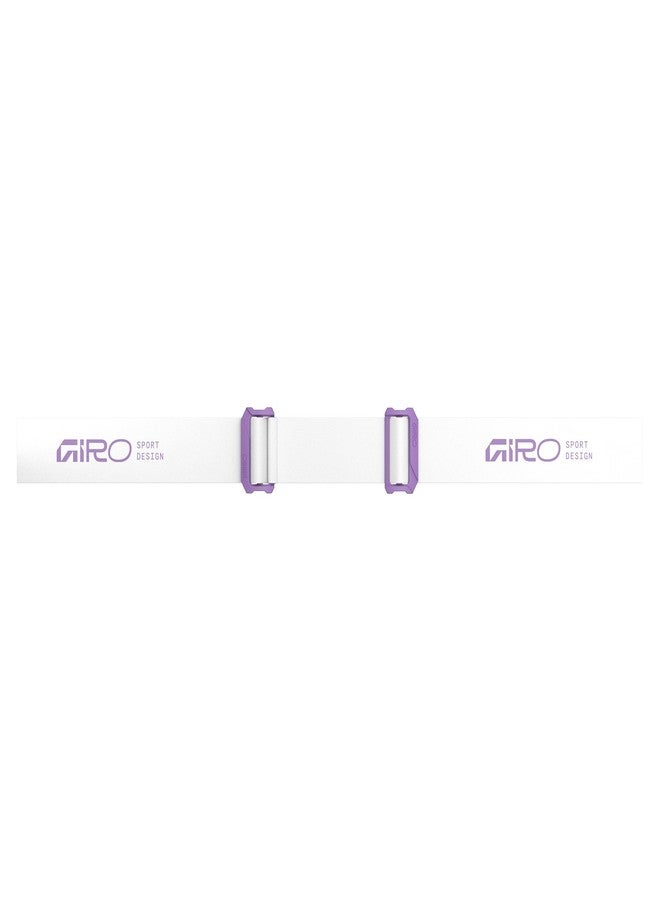 Giro Cruz Ski Goggles - Snowboard Goggles for Men, Women, Youth - Mauve Purple Stacked - Amber Pink - Image 2