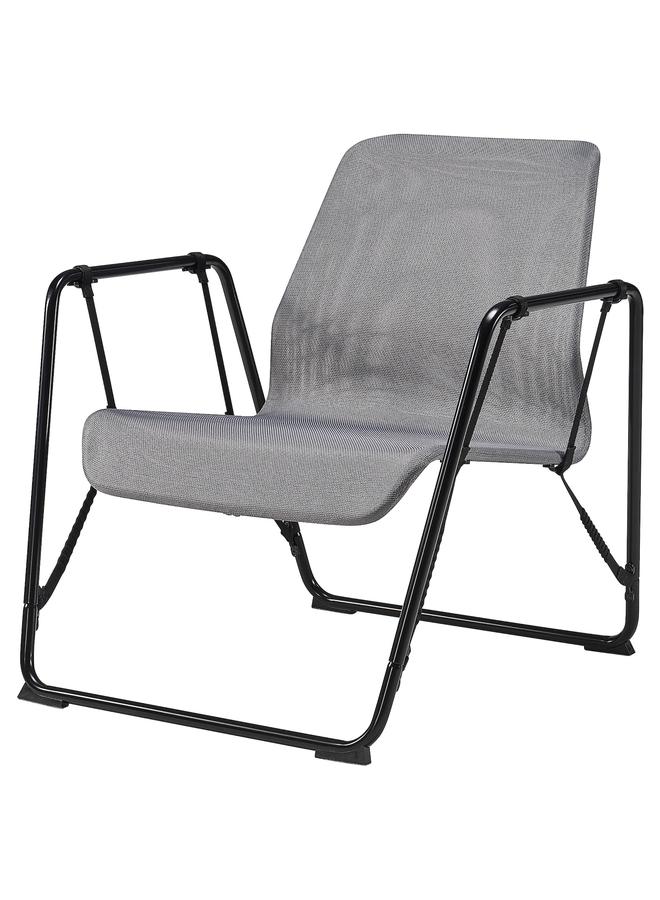 Zaboon Gaming Easy Chair, Grey/Black - Image 1