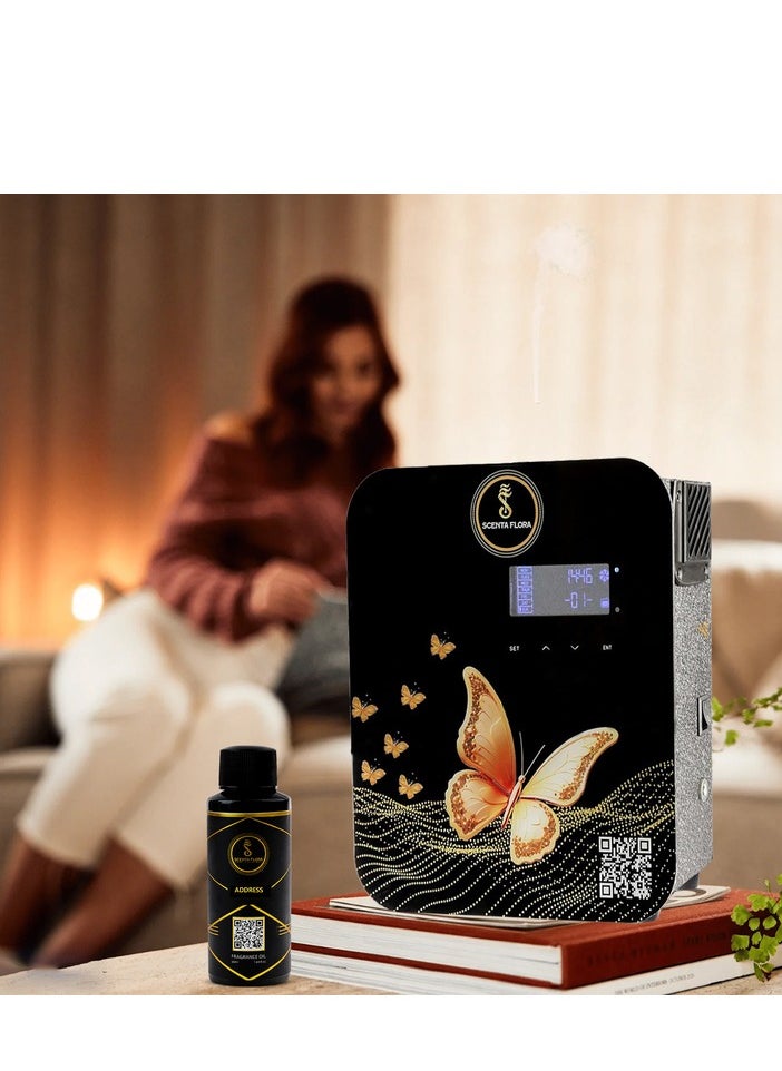 Scenta Flora - ADDRESS - Diffuser Aroma Oil - Uplifting, Earthy, and Warm Fragrance for Scent Diffusers - Aromatherapy (50 ml) - Image 1