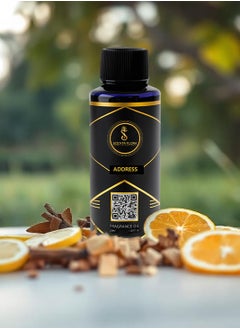 Scenta Flora ADDRESS - Diffuser Aroma Oil - Uplifting, Earthy, and Warm Fragrance for Scent Diffusers - Aromatherapy (50 ml)  - Image 1