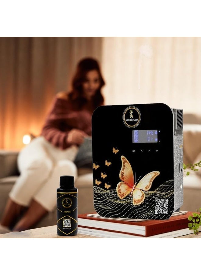 SCENTA FLORA Address Aroma Oil for Scent Diffusers Aromatherapy 50ml | IFRA Certified | Smooth Blend of Cedarwood and Citrus for Homes, Hotels, and Offices | Designed to Enrich Any Space - Image 3