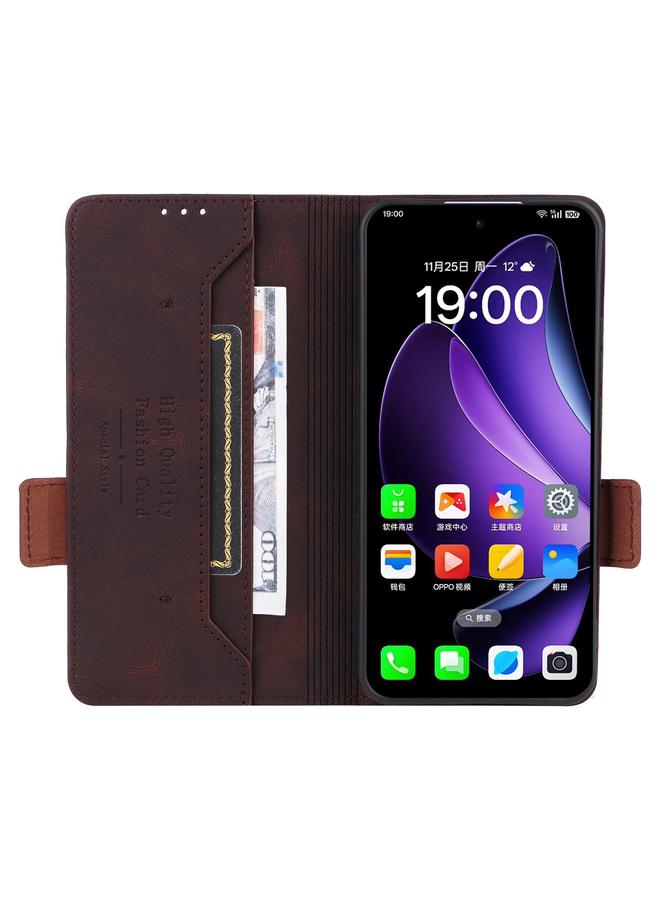 إيروريكس جراب هاتف OPPO Reno13 Pro مصنوع من الجلد بمشبك مغناطيسي - Image 4