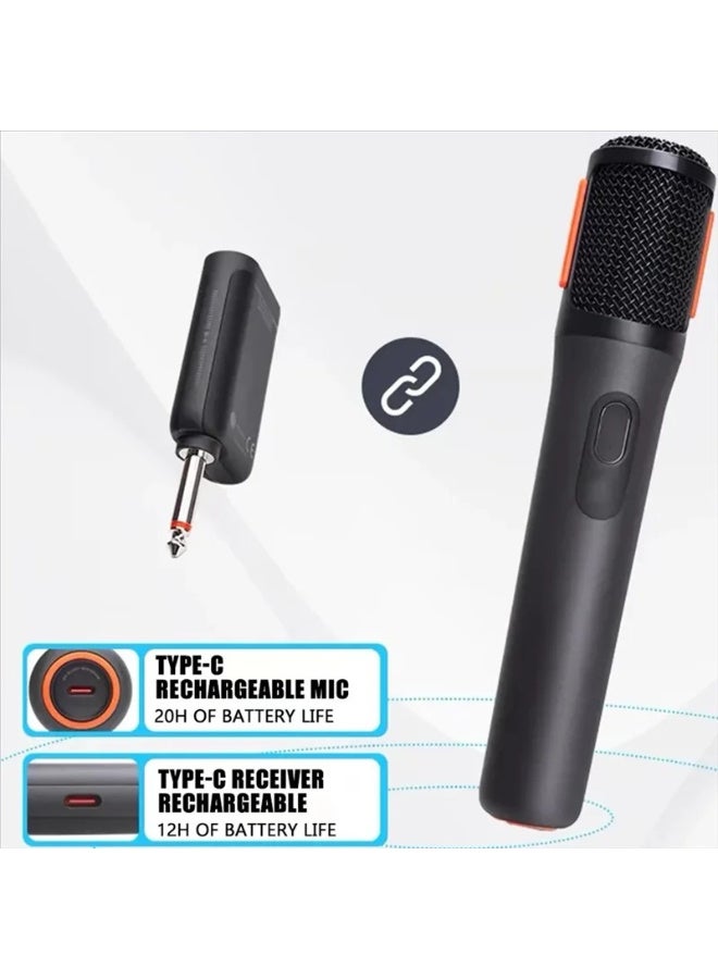 Digital Wireless Microphone System with 2 Handheld Microphones and Receiver - Image 5