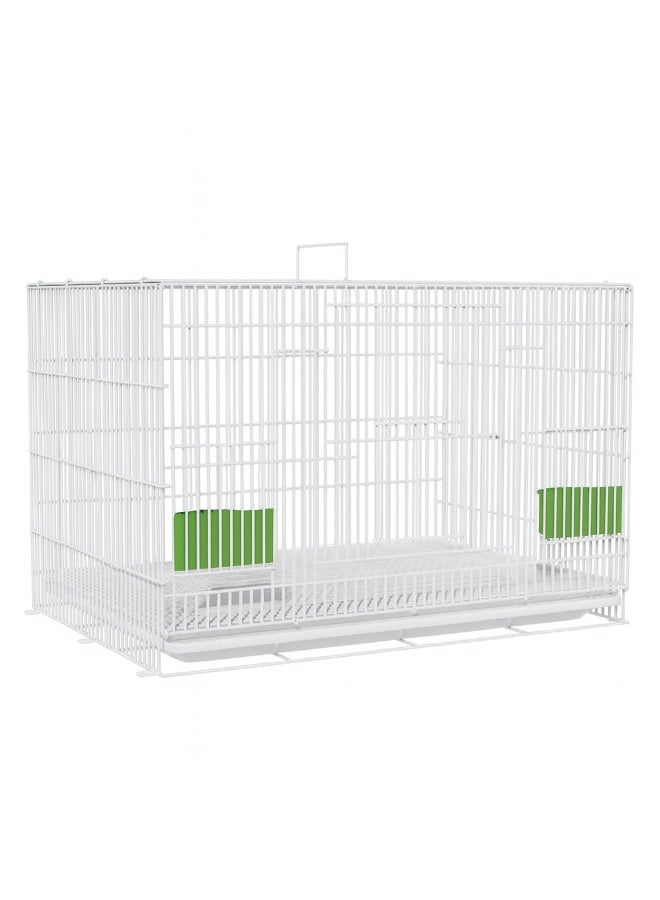 Iron Wire Metal Mesh Decorative Light Weight Hanging Bird Cage For Small Birds Parakeets, Cockatiels, Canary, Finch, Budgie, Lovebirds