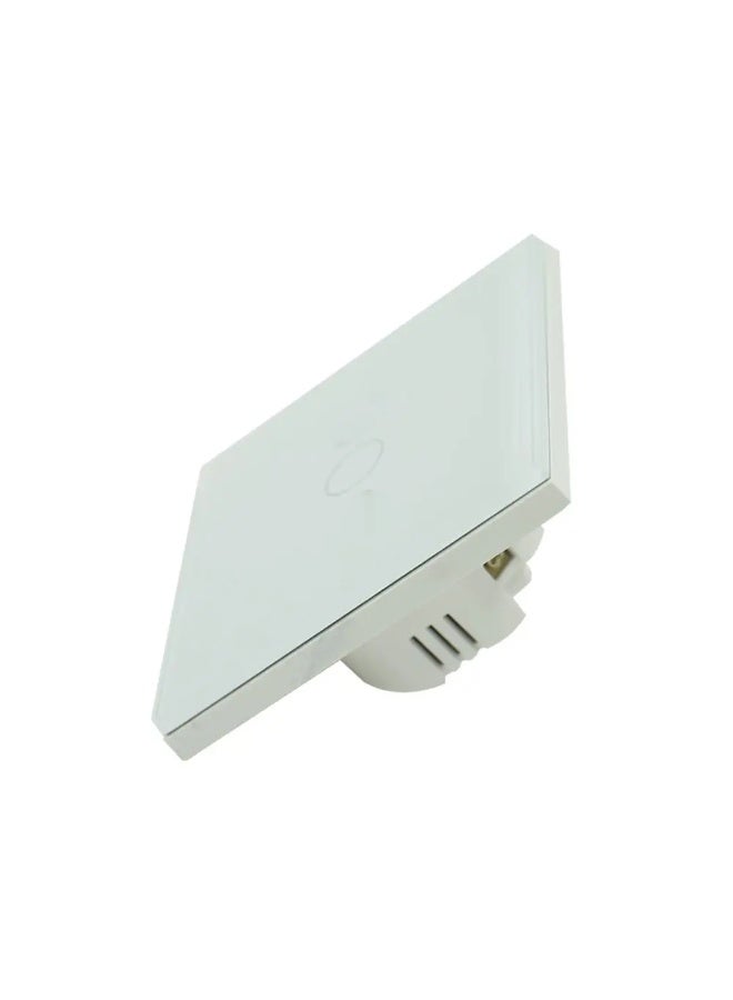 MOES WiFi Smart Touch Switch – 1 Gang | Sleek Glass Panel, Neutral/No-Neutral Installation (Capacitor Included), Smart Life App Control - Image 3