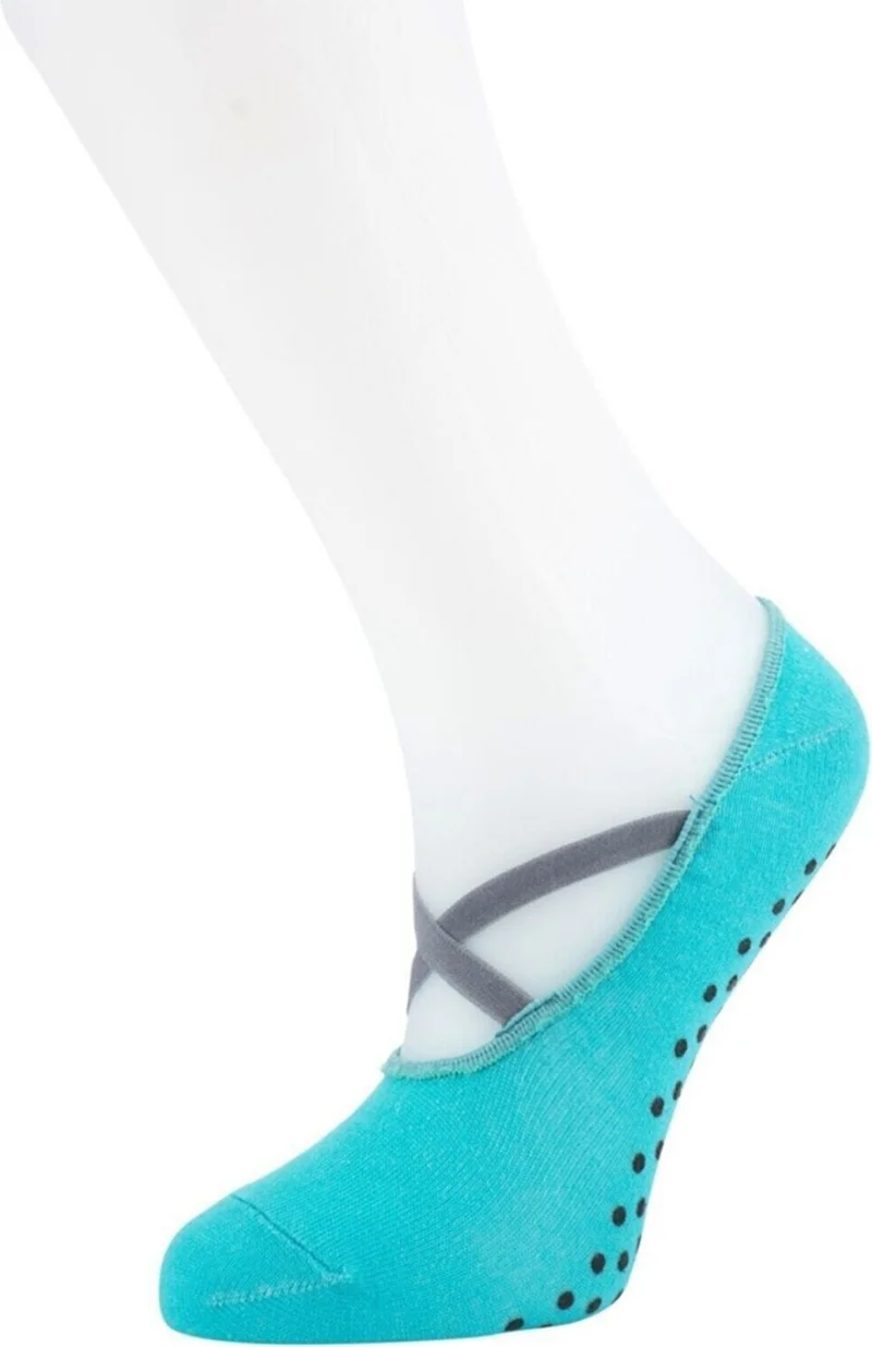 Moyra 5-Pack Colorful Yoga & Pilates Socks with Non-Slip Soles