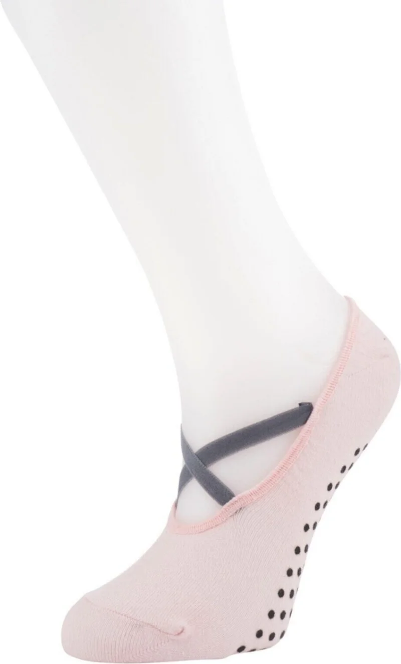 Moyra 5-Pack Colorful Yoga & Pilates Socks with Non-Slip Soles