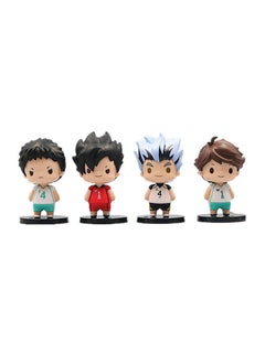 General 8 Q version Doudou eye volleyball teenager Hinata Xiangyang character figure toy doll twist egg doll model ornament for fans and friends (7-8 cm)  - Image 3