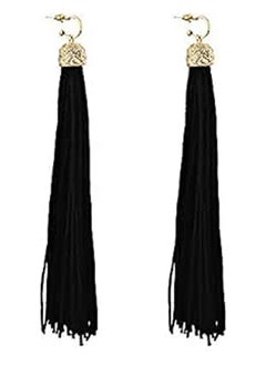 ماركة غير محددة أقراط متدلية سوداء 