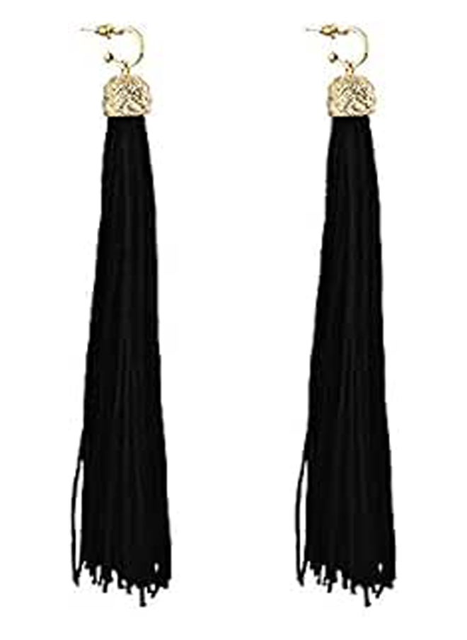 Generic Black Dangle Earrings 