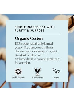 Sky Organics Organnic Cotton Swabs For Sensitive Skin, 100% Pure Gots Certified Organic For Beauty & Personal Care, 500 Ct.  - Image 5