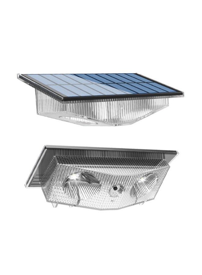 Solar Wall Wash Light – Outdoor Waterproof Wall Lamp with 3 Color Temperatures (3000K+4000K+6000K) for Yards, Fences & Garden Railings (Single Unit) - Image 2
