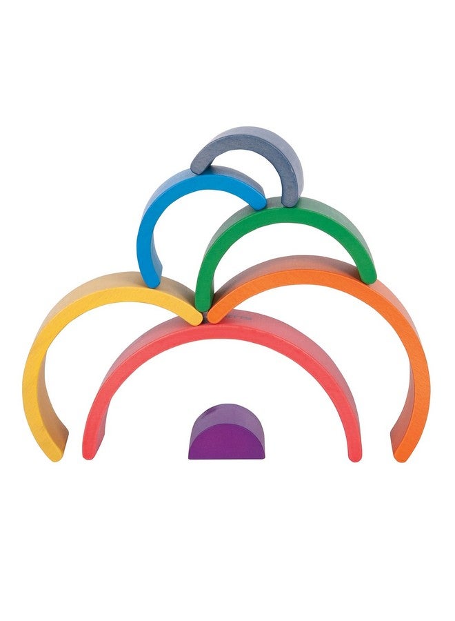 TickiT أقواس قوس قزح الخشبية من تيكي - لغز تعشيق - كتل تكديس للأعمار من 1 وما فوق - Image 2