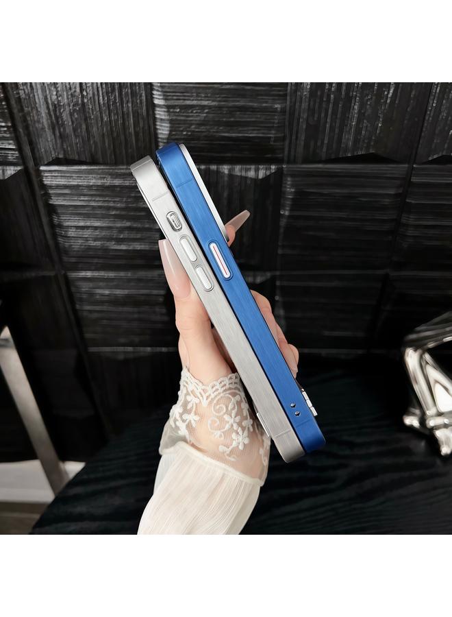 زبون جراب لهاتف iPhone 12 Pro Max من مادة البولي يوريثان بنمط حصى مع حامل MagSafe - Image 5