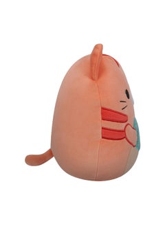 Squishmallows 7.5 inch Gigi the Tabby Cat , Officially Licensed Kellytoy Plush Toy, Colorful Soft Toy, Gift for Kids, Girls & Boys Washable Squishy Stuff Toy Multicolor All Age  - Image 3