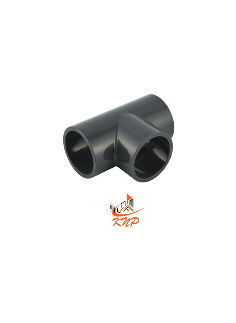 KNP PVC HP Tee 3/4" - Grey  - Image 2