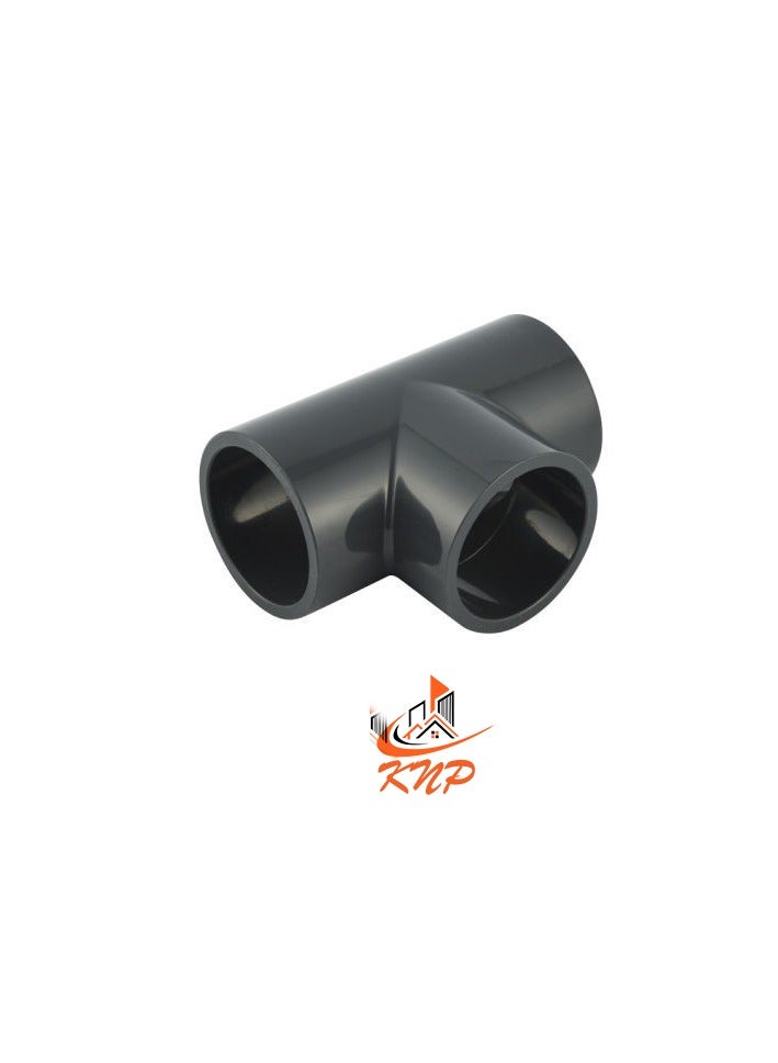 KNP PVC HP Tee 3/4" - Grey  - Image 3