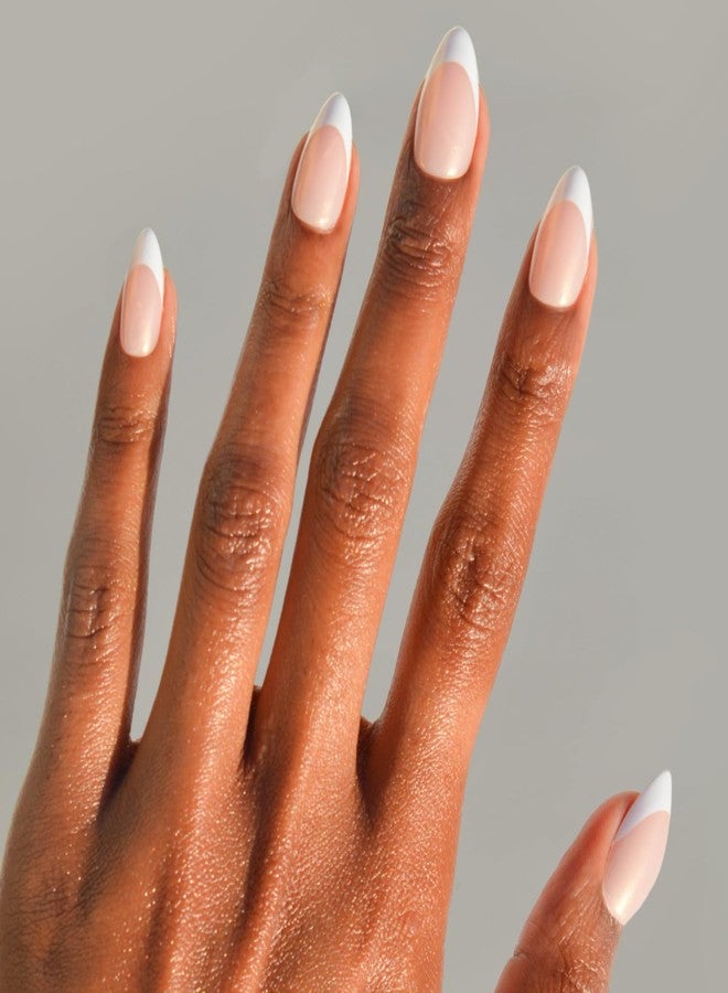 Glamnetic Press On Nails - Short Almond, Glazed Fake Nails 30 Pc Full Kit - Image 1