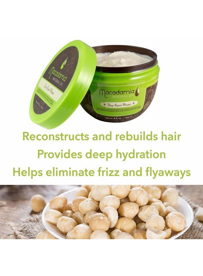 Macadamia Natural Deep Repair Hair Masque, 8 OZ - Image 4